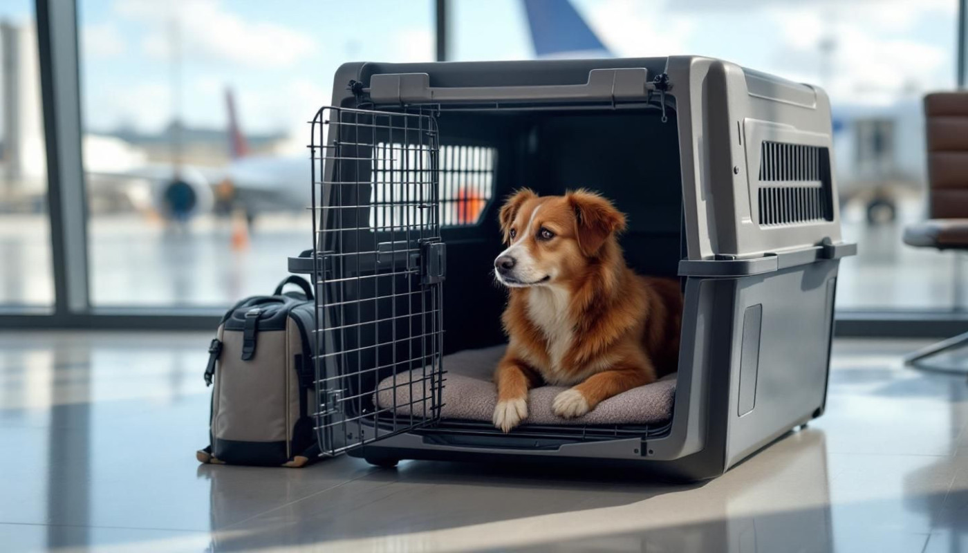 Comment choisir une cage sécuritaire pour les longs vols avec votre chien ?